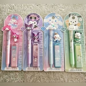 Sanrio Mechanical Pencil Set 4Pcs